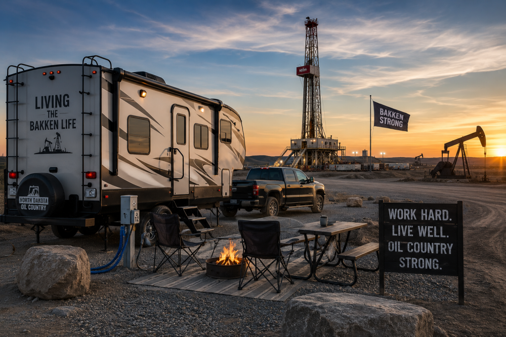 RV living in the Bakken watford