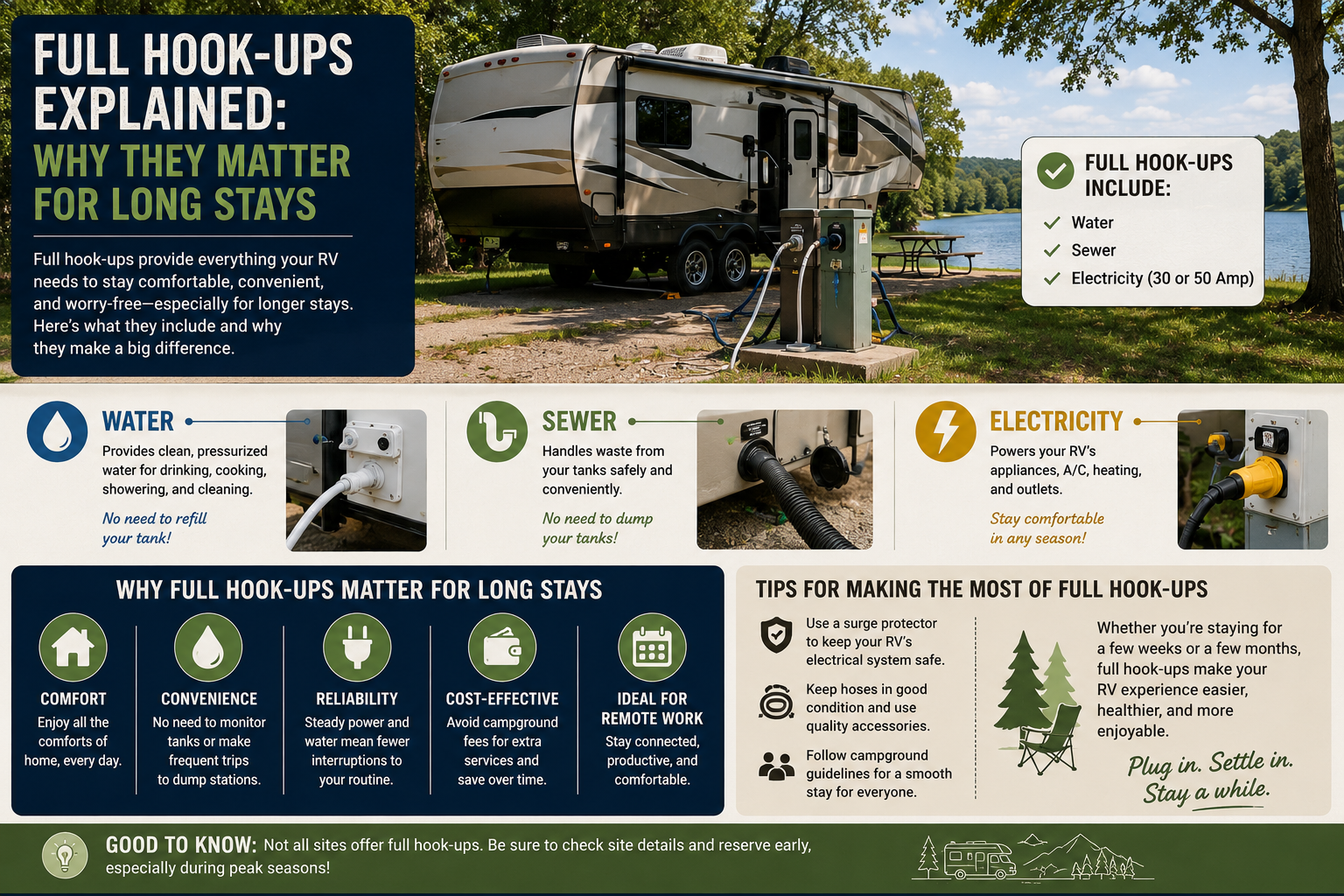 full hookup rv park - Watford