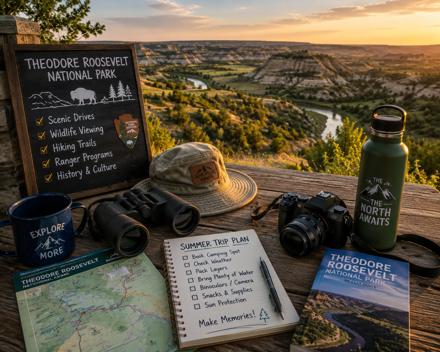 theodore roosevelt national park north unit - Watford