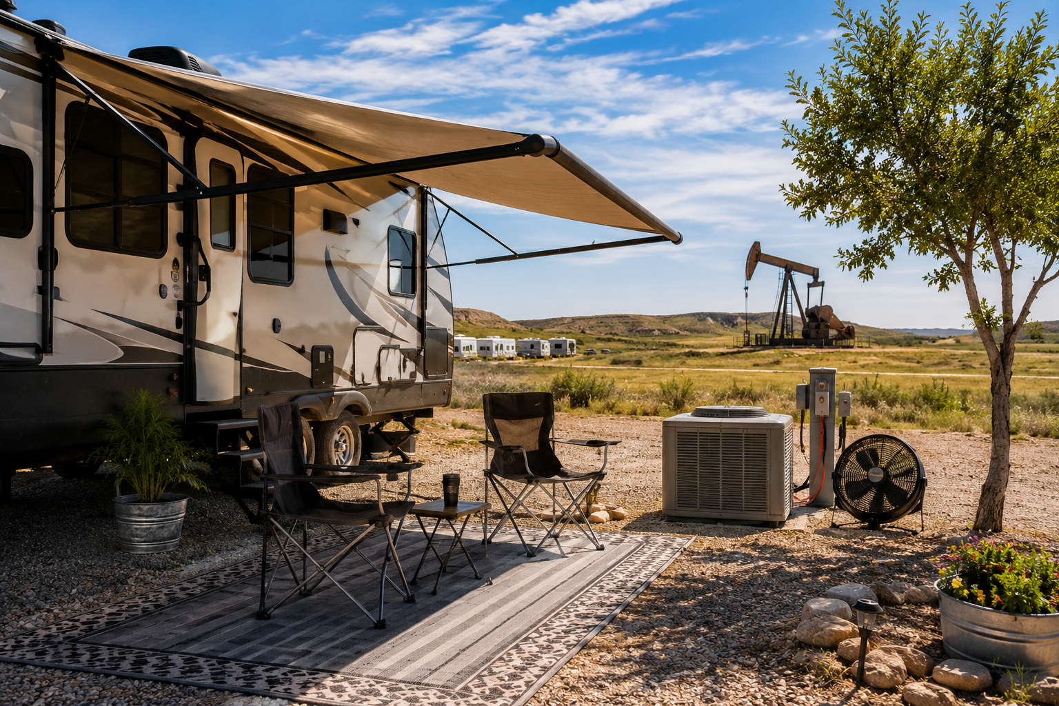 bakken heat and wind rv tips in watford